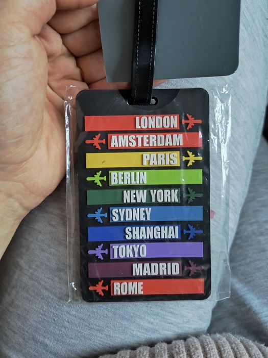 Znacznik do walizki adresówka