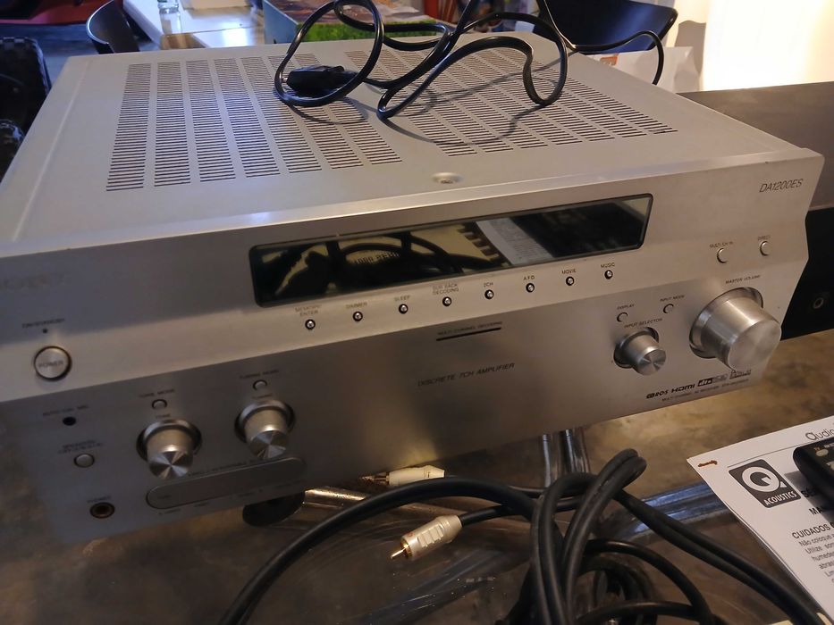 Conjunto Home Theater Sony ES + TEAC + Colunas Q Acoustics