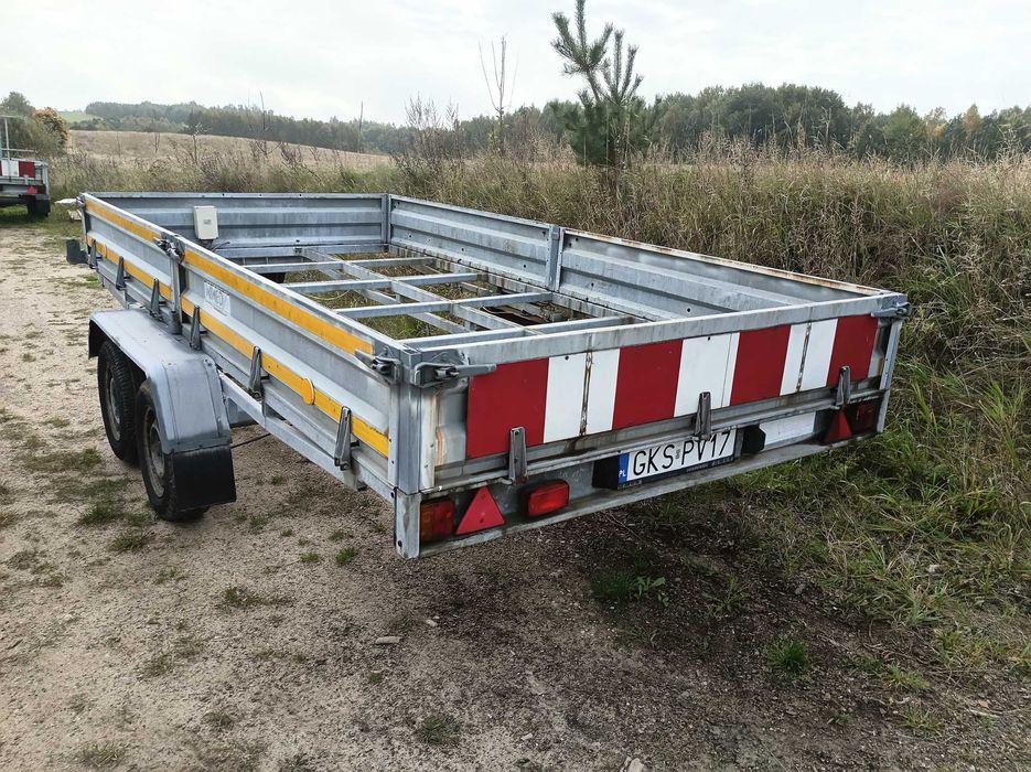 Przyczepka samochodowa 2000kg Dmc. Producent Świdnik