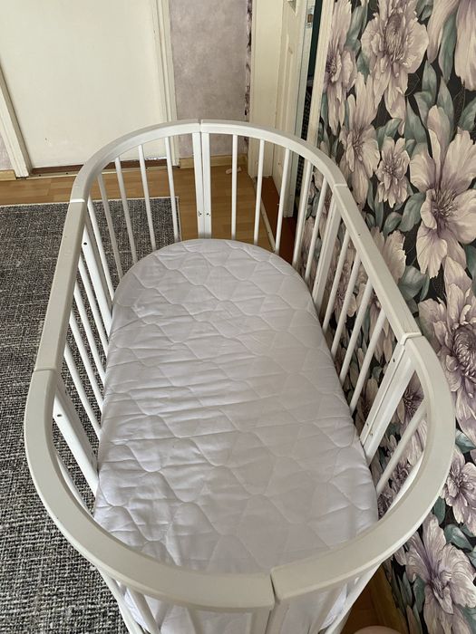 Дитяче Ліжечко трансформер 7в1 біле