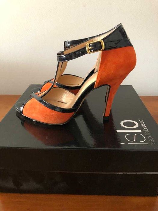 Sapatos senhora italianos ISLO Isabella Lorusso NOVOS - Tam38