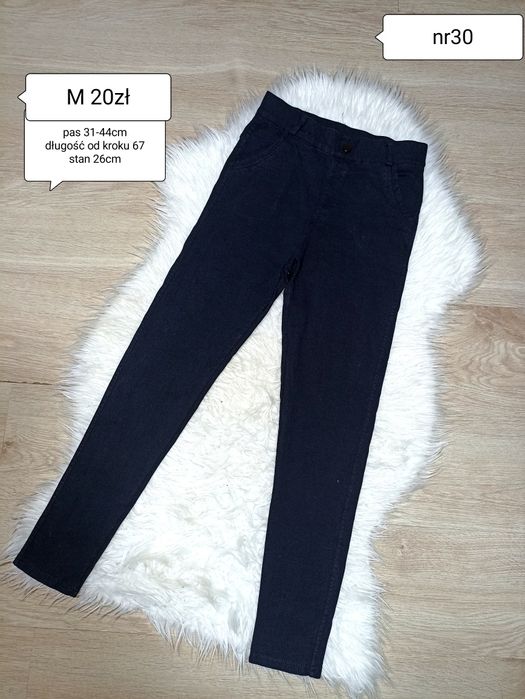 Czarne spodnie rozmiar M
