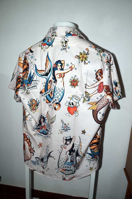 Camisa Tatuagens Marinheiro - NOVA
