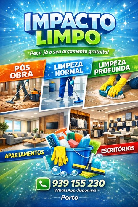 Serviço de limpezas