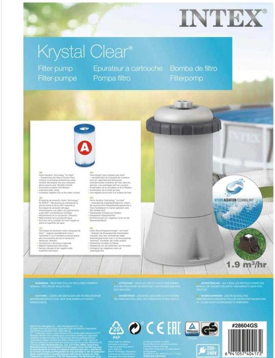 Pompa do basenu INTEX C600