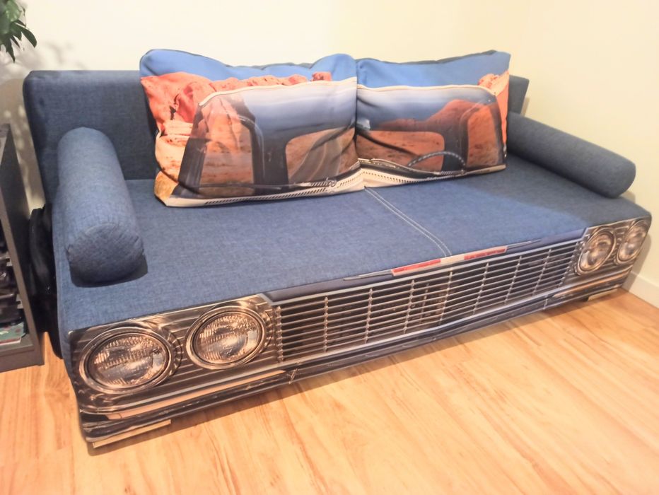 Łóżko rozkładane (sofa)młodzieżowe tanio sprzedam