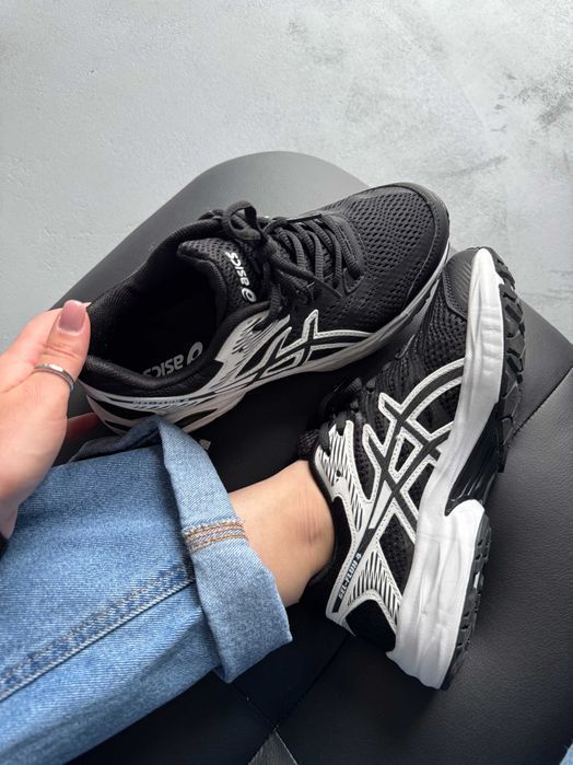 Кроссовки Asics Gel-Flux Black/White  Оригинал женские новые