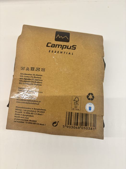 Spodenki bokserki campus new 2 sztuki pro