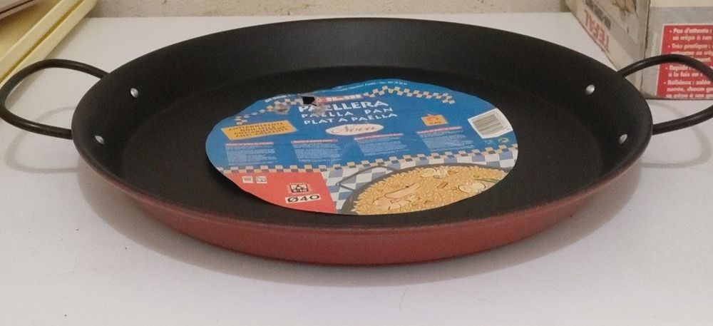 Panela para paella/arroz à valenciana 40cm - NOVO