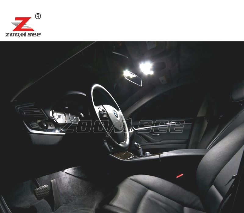 KIT 21 LAMPADAS LED INTERIOR BMW SERIE 5 F11 WAGON TOURING 520D 525D 530D 535D 528I 530I 535I 550I 11-
