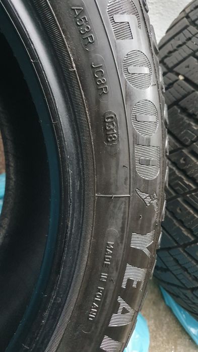 Opony zimowe goodyear ultragrip arctic w bardzo dobrym stanie