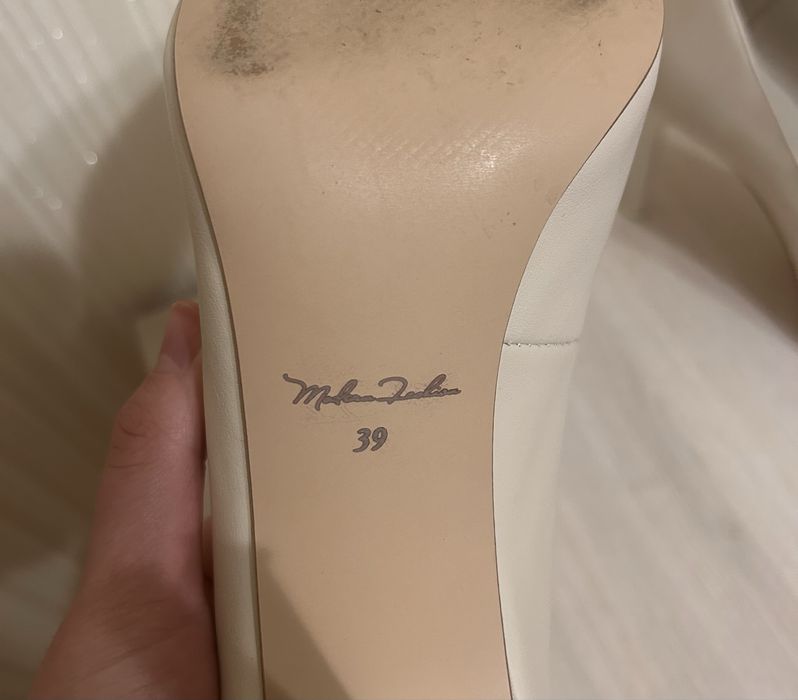 Весільні шкіряні туфлі