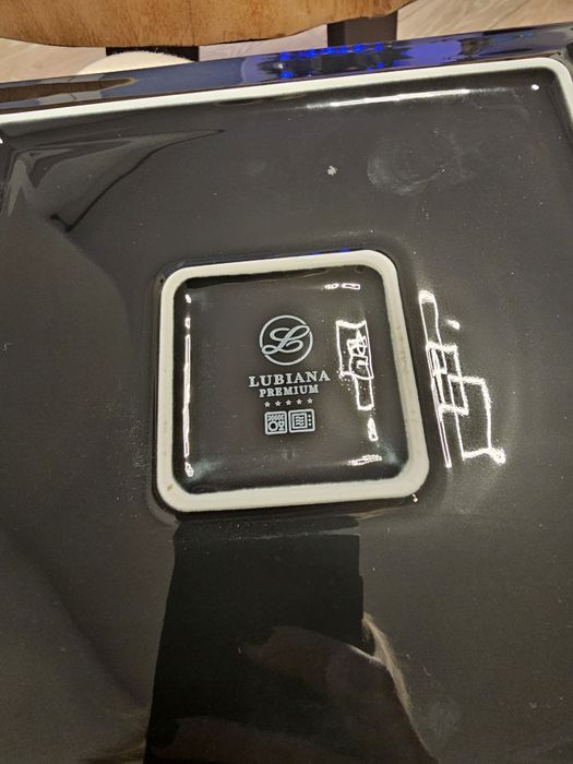 Lubiana premium Talerze porcelanowe obiadowe 12 sztuk