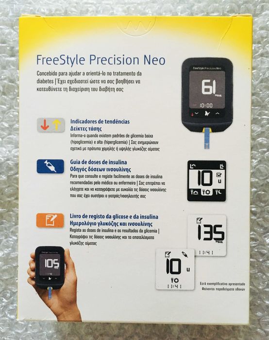 Система контроля уровня глюкозы в крови+FreeStyle Precition Neo -новые