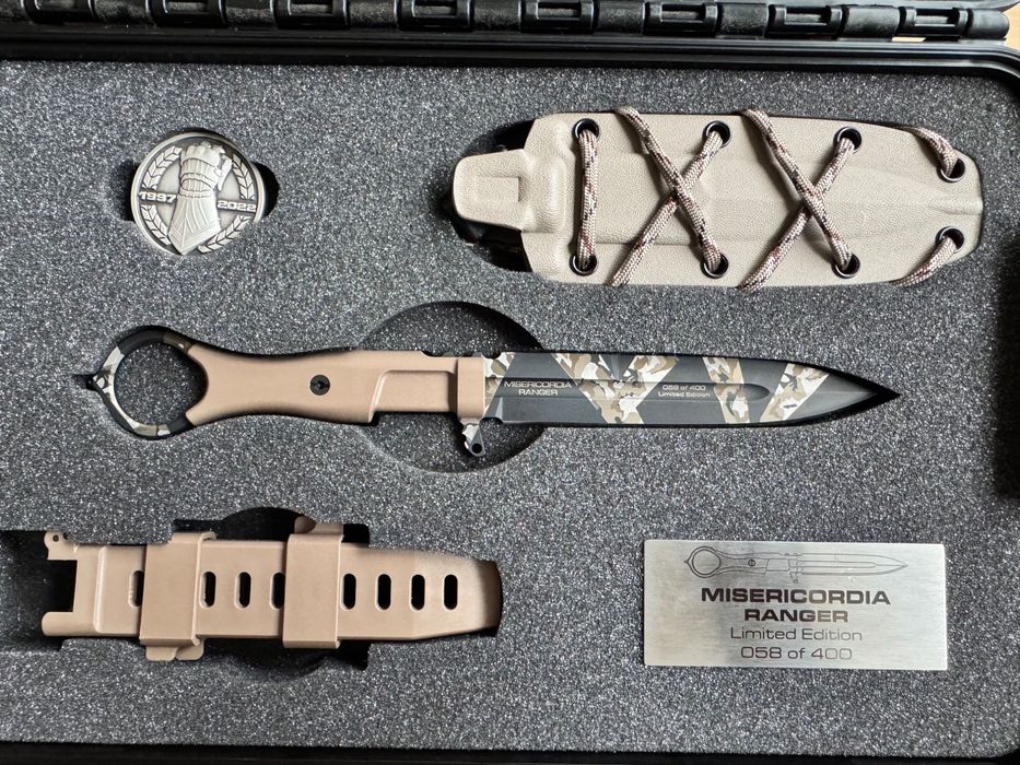 Nóż Extrema Ratio Misericordia Ranger LE No 058/400 Desert FRN