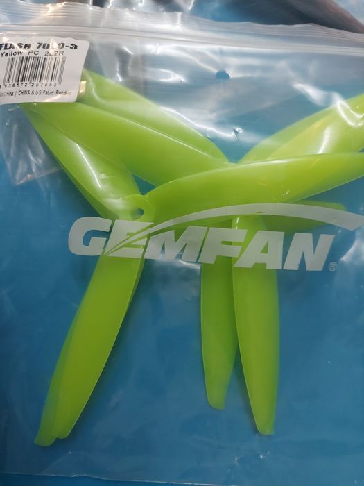 Helices Gemfan flash  7 polegadas64284861202563124