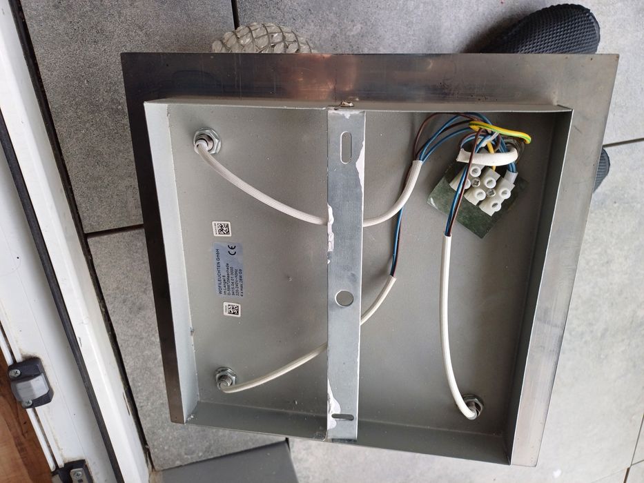 Kinkiet, lampa z kryształami