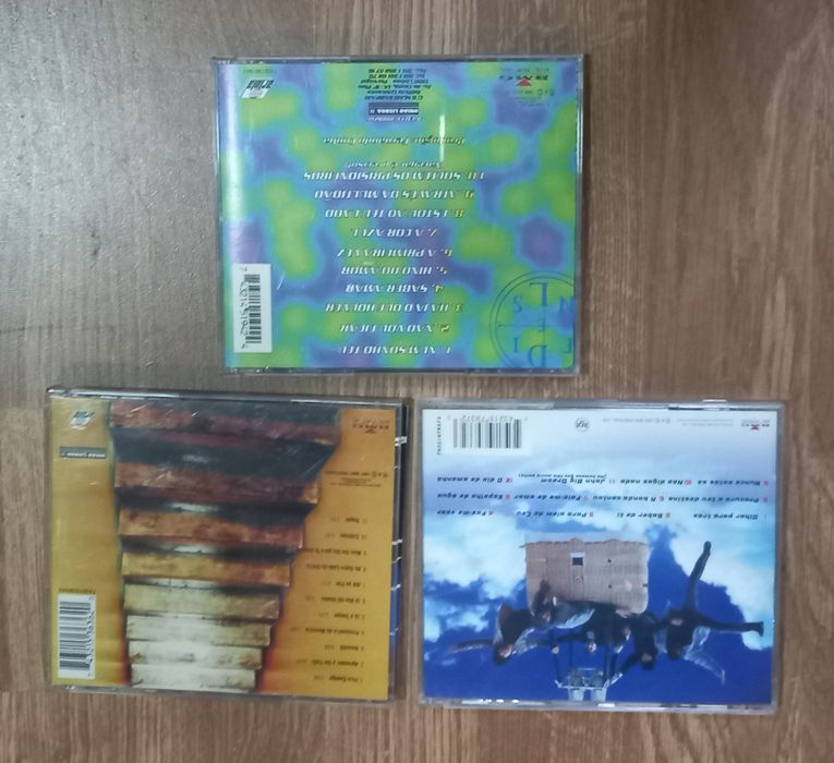 Tres CDs de música portuguesa