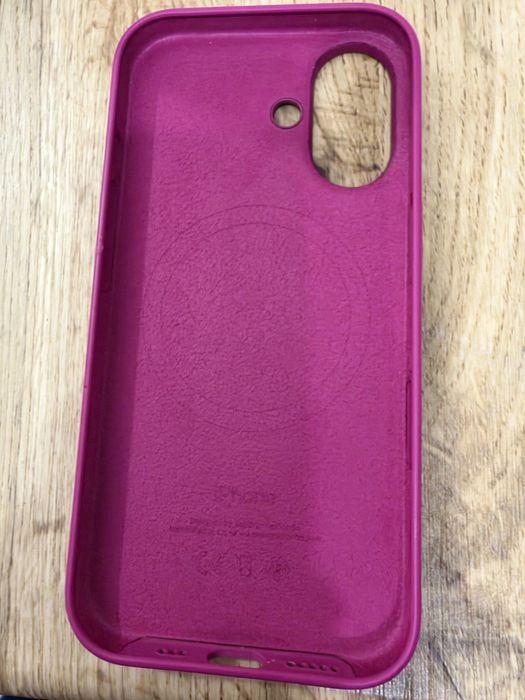 Orginalne etui apple do iphone 16 różowe