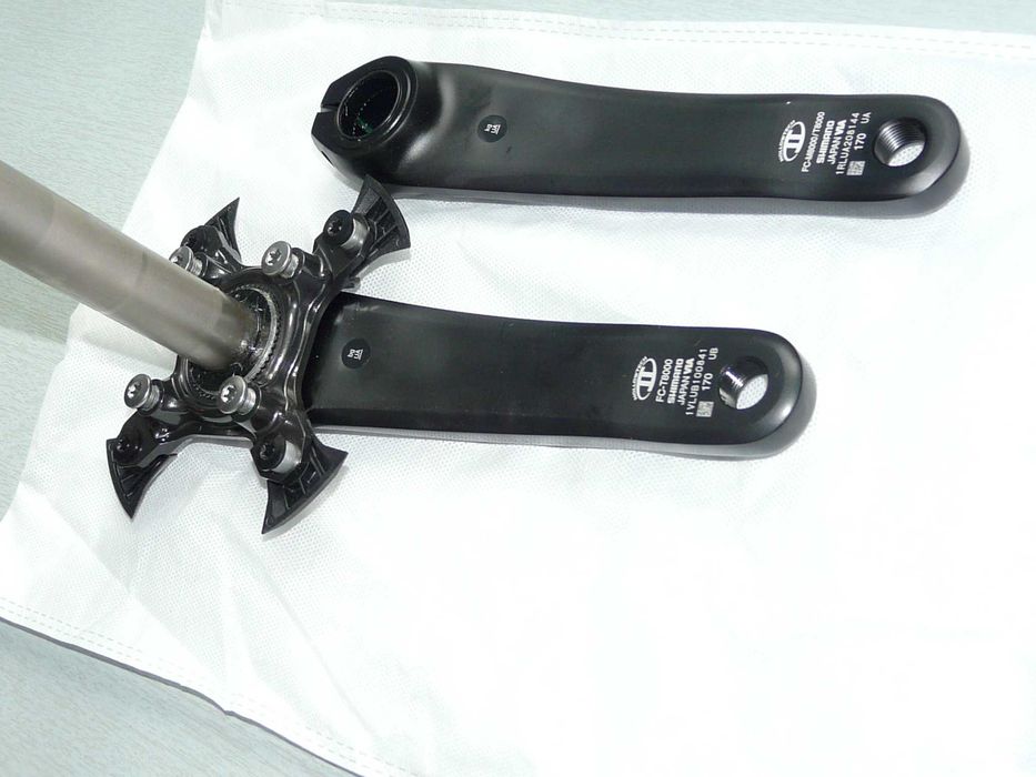 Nowa Korba XT FC-T8000+śruby 170 mm