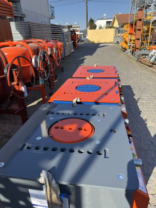 Máquina Cortar e Dobrar Ferro 30x35 Réguas longas NOVA