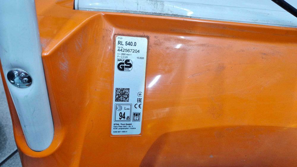 STIHL RL 540 wertykulator spalinowy aerator trawnika 38CM