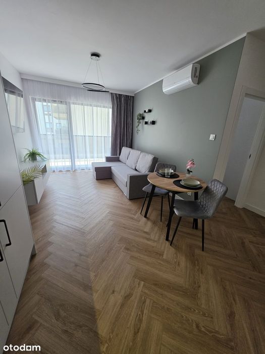 Dwupokojowe mieszkanie z balkonem i garażem NOWE
