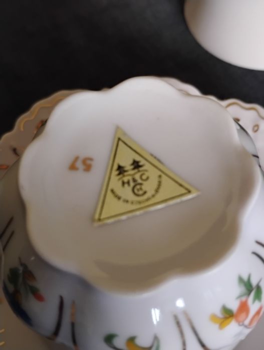 Filiżanka różowa porcelana