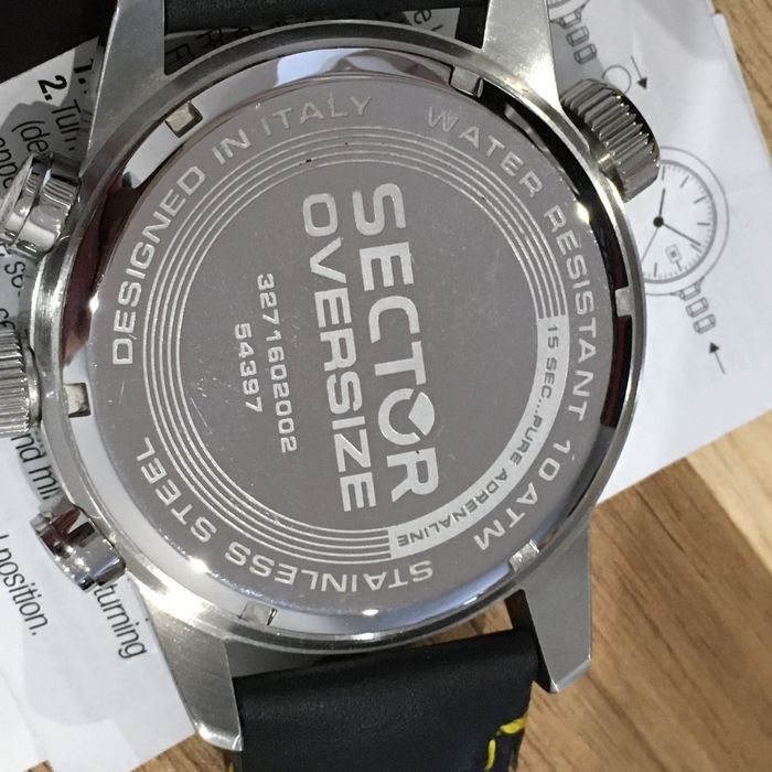 Relógio/cronógrafo Sector