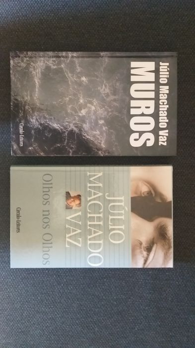 2 Livros Júlio de Machado Vaz -