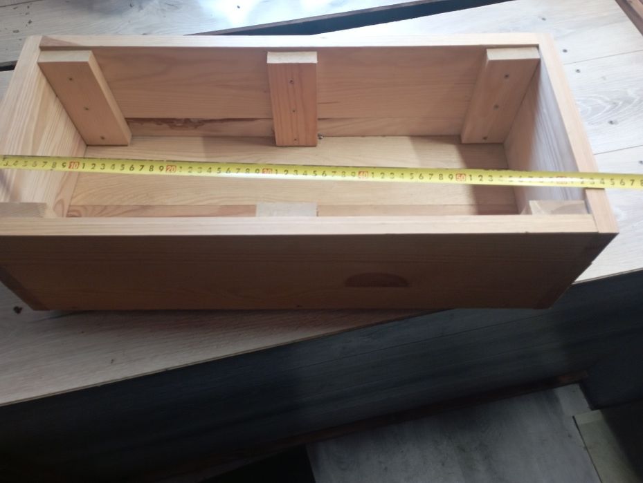 Donica, skrzynka drewniana 64*29*20