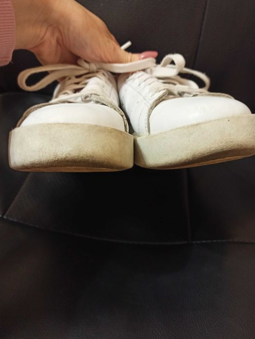 Жіночі шкіряні кросівки ADIDAS & STAN SMITH