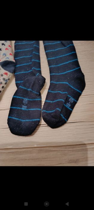 Zestaw 2 x rajstopy 98/104+ skarpetki antypoślizgowe