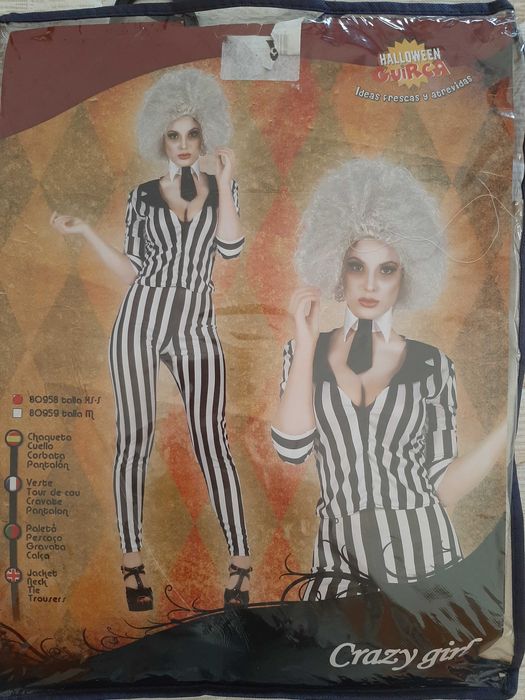 Disfarce de Carnaval - Mulher - Bettlejuice