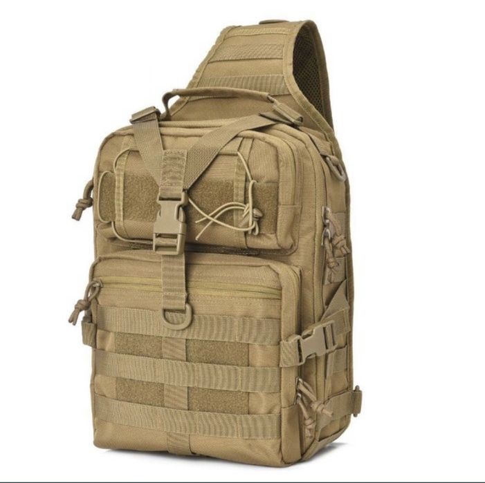 Однолямочный тактический рюкзак; однолямковий тактичний рюкзак