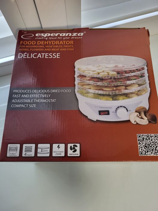Сушарка для овочів та фруктів Esperanza EKD003