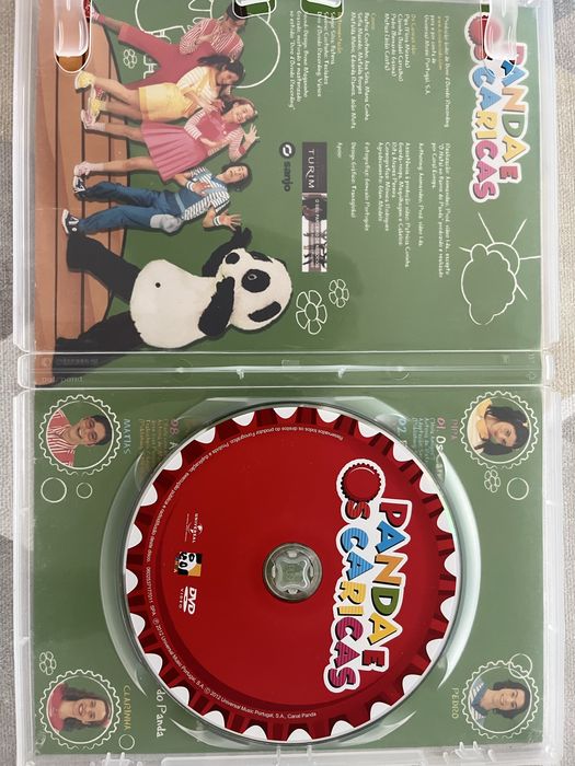 Dvd  Panda e os Caricas