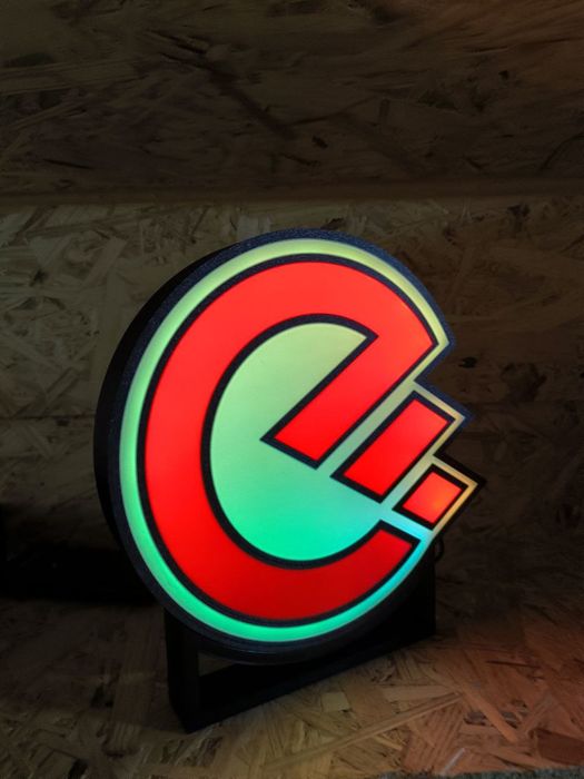 Logo Retro Casal led RGB
