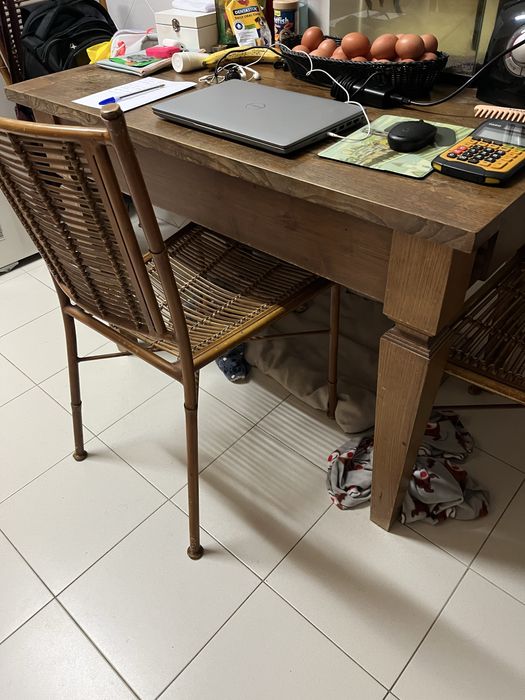 Mesa de cozinha com 3 cadeiras