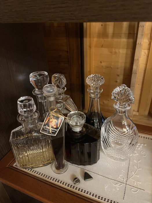 Garrafa de cristal para licor