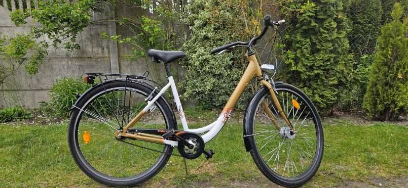 Rower miejski Delta City 28” – stan bardzo dobry, 3 biegi Shimano Nexus