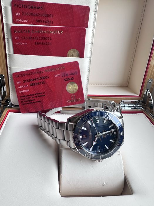 Omega Seamaster Planet Ocean 600m 43,5mm - 2023rok, gwarancja
