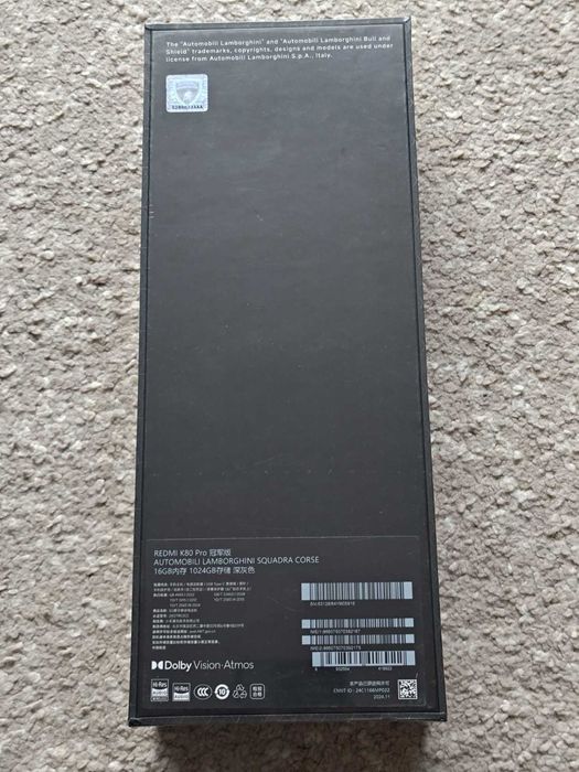 Xiaomi Redmi K80 Pro Champion Edition - 16GB/1024GB Lamborghini design