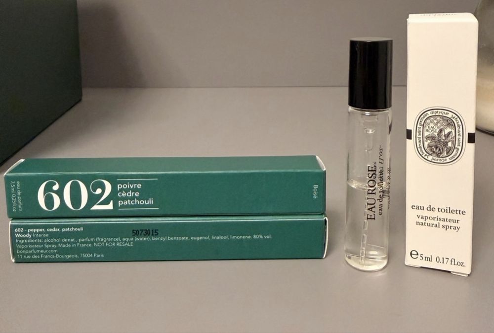 602 pepper, cedar, patchouli Bon Parfumeur 15ml + gratis