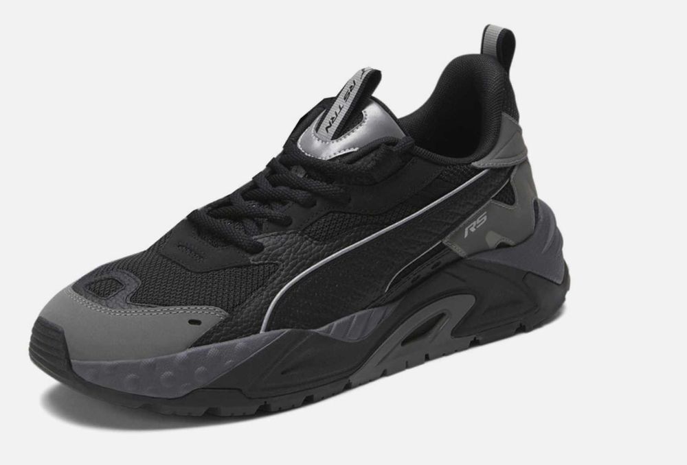 Чоловічі кросівки PUMA RS-Trck Slate (391577-01), чорні, розмір 46 / US 12 / 30 см