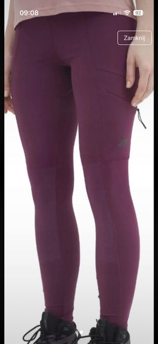 Legginsy 4F, nowe z metką