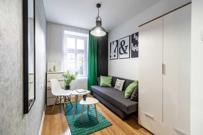 Jasna kawalerka, pet-friendly - Górnych Wałów 4, BRAK PROWIZJI