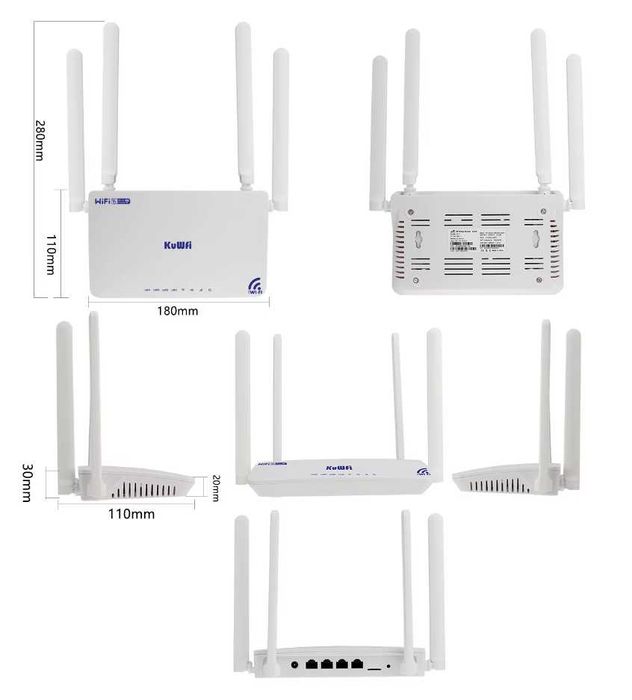 LTE 4G Wi-fi WAN/LAN роутери