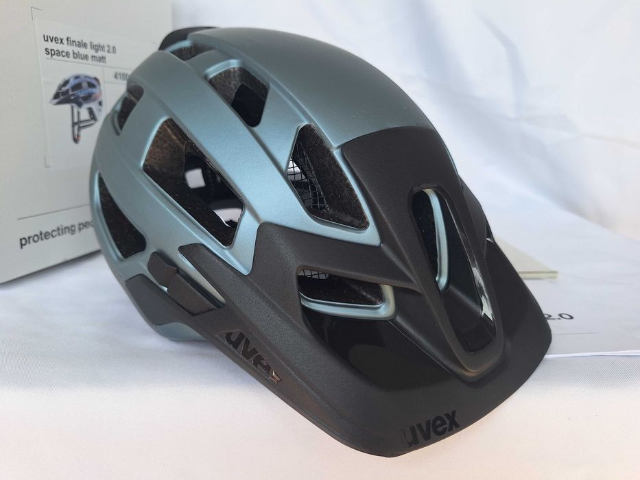 Kask rowerowy Uvex Finale Light 2.0 Space Blue Matt S/M 52-57cm LED