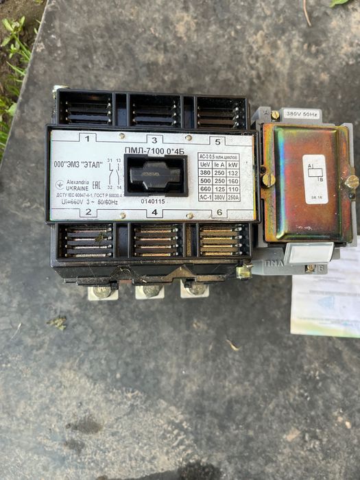 новий магнітний пускач ПМЛ-7100 (0*4Б)